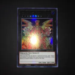 Yu-Gi-Oh Misprint Hieratic Sun Dragon Overlord of Heliopolis [GFTP-EN052] 1st NM - Image 2
