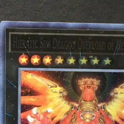 Yu-Gi-Oh Misprint Hieratic Sun Dragon Overlord of Heliopolis [GFTP-EN052] 1st NM - Image 4