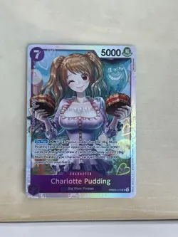 One Piece Premium Booster Best Vol. 2 #PRB02-010 SR Foil TCG Charlotte Pudding - Image 1