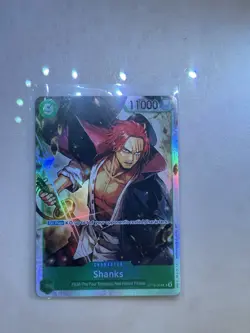 One Piece TCG Shanks ST16-004 Super Rare Foil Near Mint English - Image 1