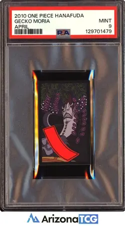 One Piece 2010 Gecko Moria April One Piece Hanafuda PSA 9 - Image 1
