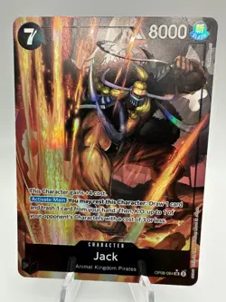 Jack (Parallel) OP08-084 Two Legends Nm English Alt Art Foil One Piece TCG - Image 1