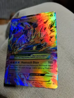 Pokemon TCG- 2015 M Blaziken EX XY86 Black Star Promo LP - Image 4