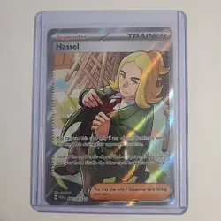 Pokemon TCG Hassel Holo Card 205/167 Sv06: Twilight Masquerade - Image 1