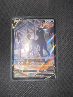 2022 Pokemon Umbreon V TG22/TG30 Brilliant Stars Trainer Gallery Holo Card - Image 1