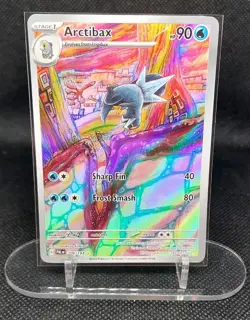 Pokemon TCG Arctibax Scarlet & Violet - Paldea Evolved 209/193 Holo Illustration - Image 1
