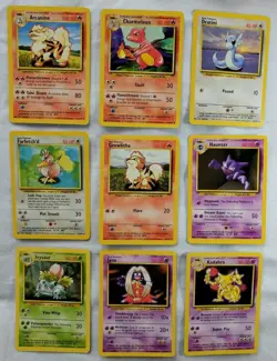 Pokemon Base & Base Set 2 Trading Cards TCG (1999) - Uncommon & Common - Image 1