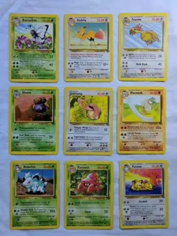 Pokemon Base & Base Set 2 Trading Cards TCG (1999) - Uncommon & Common - Image 4