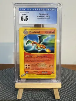 Charizard Non Holo Expedition (2002) 40/165 Pokemon Card Graded CGC 6.5 - Image 1