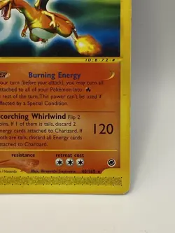 LP Charizard 2002 Pokemon Non-holo Expedition 40/165 Rare - Image 4