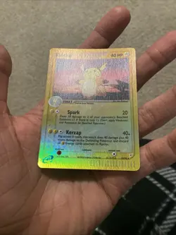 Pokemon Raichu 13/95 EX Team Magma vs Team Aqua Reverse Holo Card LP - Image 3