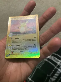Pokemon Raichu 13/95 EX Team Magma vs Team Aqua Reverse Holo Card LP - Image 4
