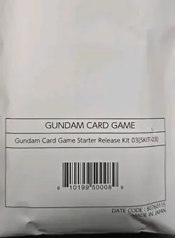 Gundam Card Game Starter Release Kit 03 [SKIT-03] SEALED ENGLISH - Image 1