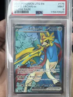 Hop's Zacian EX Holo Ultra Rare Card 176/159 Sv09: Journey Together - Image 1
