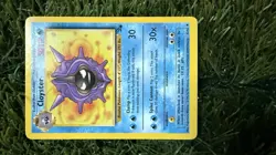 Pokemon TCG Cloyster Fossil 32/62 Uncommon Regular English 1999 Card - Image 1