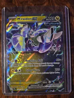 Pokemon Miraidon EX Temporal Forces 122/162 Double Rare Holo Card - Image 1