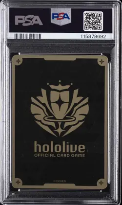 2025 HOLOLIVE OFFICIAL CARD GAME JPN BASIC PR PACK VOL.3 KUREIJI OLLIE PSA 10 - Image 2