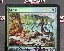 MTG FOIL Choke- Signed -8th Edition Magic the Gathering Card # 237 - Image 3