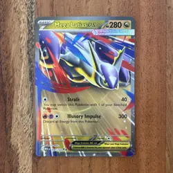 Pokemon TCG Mega Latias Ex Mega Evolutions 100/132 Double Rare NM Card - Image 1