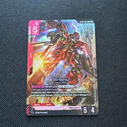 Sinanju Foil - ST03-001 NM - Gundam TCG Card Game - Image 1