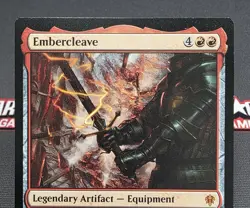 MTG Embercleave- DAMAGED -Throne of Eldraine Magic the Gathering Card # 120 - Image 3