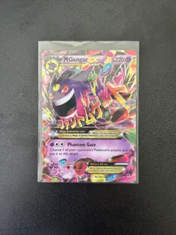 Pokemon TCG XY: Phantom Forces Mega M Gengar EX Holo Card 35/119 - Image 1