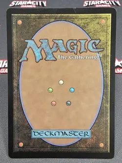 MTG The Fire Crystal- DAMAGED -FINAL FANTASY Magic the Gathering Card # 337 - Image 2