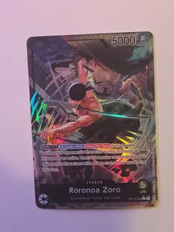 Roronoa Zoro (020) (Alternate Art) OP12-020 Legacy of the Master Foil - Image 1