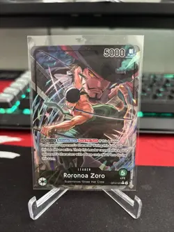 Roronoa Zoro (020) (Alternate Art) OP12-020 Legacy of the Master Foil - Image 1