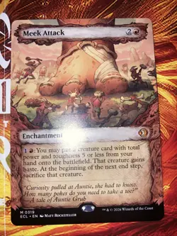 Meek Attack (0319) (Showcase) Lorwyn Eclipsed Regular - Image 1