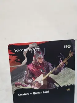 MTG Voice of Victory Borderless Tarkir: Dragonstorm NM - Image 2