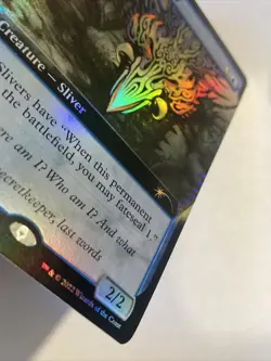 MTG Mesmeric Sliver *EXTENDED ART FOIL* Secret Lair 620 NM - Image 3