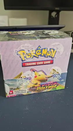 Pokemon TCG: Sword & Shield - Vivid Voltage Booster Box - Factory Sealed - Image 2