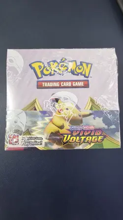 Pokemon TCG: Sword & Shield - Vivid Voltage Booster Box - Factory Sealed - Image 1