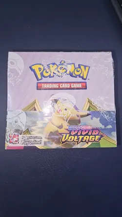 Pokemon TCG: Sword & Shield - Vivid Voltage Booster Box - Factory Sealed - Image 3