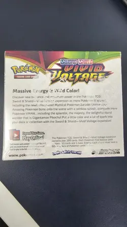 Pokemon TCG: Sword & Shield - Vivid Voltage Booster Box - Factory Sealed - Image 4