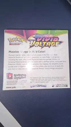 Pokemon TCG: Sword & Shield - Vivid Voltage Booster Box - Factory Sealed - Image 5