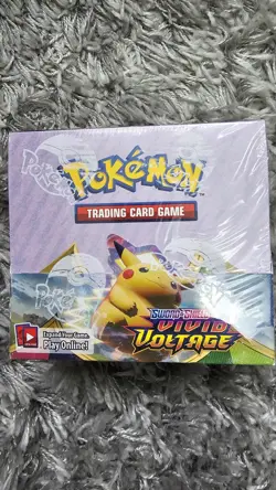 Pokemon TCG: Sword & Shield - Vivid Voltage Booster Box - Factory Sealed - Image 1