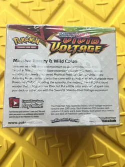 Pokemon TCG Sword & Shield Vivid Voltage Booster Box Factory Sealed / lot - Image 5