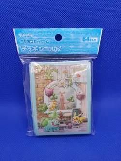 Pokemon Grassy Gardening 64 Sleeves Japanese Pokemon Center Exclusive Sealed - Image 1