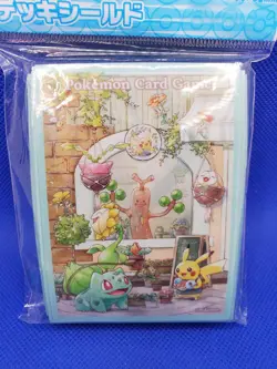 Pokemon Grassy Gardening 64 Sleeves Japanese Pokemon Center Exclusive Sealed - Image 2
