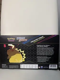 Pokemon TCG Crown Zenith Pikachu Vmax Premium Collection Box (7 Packs) (NISB) - Image 2