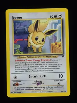 Eevee 38/75 Pokemon Neo Discovery 🔥🔥🔥 - Image 1