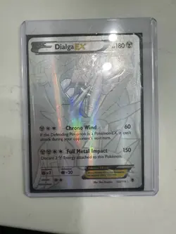 Pokemon Dialga EX Full Art Secret Rare Holo XY Phantom Forces 122/119. - Image 1