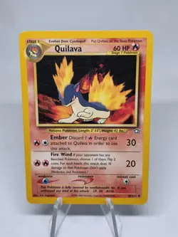 Pokemon TCG Quilava Neo Genesis Set - Unlimited 46/111 WOTC Vintage! 2000! - Image 1