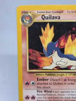 Pokemon TCG Quilava Neo Genesis Set - Unlimited 46/111 WOTC Vintage! 2000! - Image 2