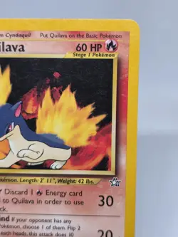 Pokemon TCG Quilava Neo Genesis Set - Unlimited 46/111 WOTC Vintage! 2000! - Image 3
