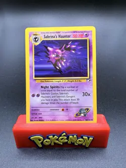Pokemon TCG Sabrina's Haunter 58/132 Gym Heroes LP Gym Heroes - Image 1