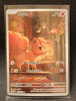Vulpix 138/132 - Pokemon Mega Evolution - Illustration Rare Holo MINT - Image 1