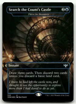 Search the Count's Castle - Thirst for Discovery #333 (Foil) NM Crimson Vow - Image 1